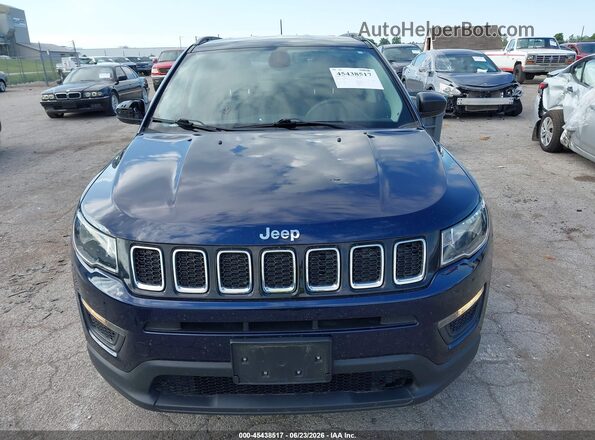 3C4NJCAB9LT230342 2020 JEEP COMPASS Dark Blue Вид щитка приладів
