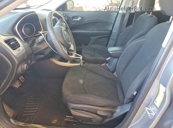3C4NJCAB9MT531940 2021 JEEP COMPASS Silver Front interior view