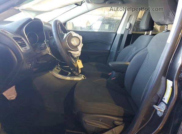 3C4NJCABXJT133552 2018 JEEP COMPASS Gray წინა სალონის ხედი