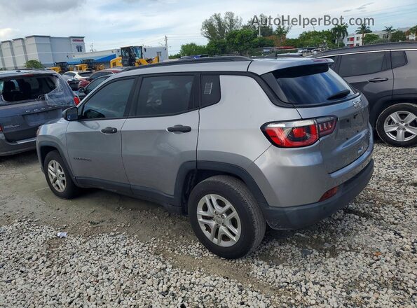 3C4NJCABXJT204524 2018 JEEP COMPASS Silver 