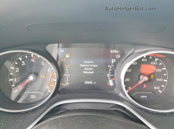 3C4NJCABXJT204524 2018 JEEP COMPASS Silver 