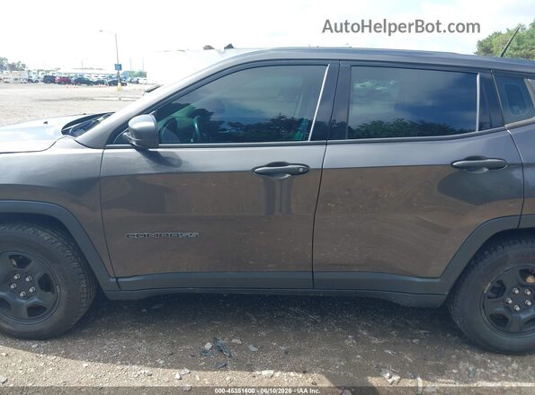 3C4NJCABXJT368582 2018 JEEP COMPASS Gray Панорамний вид салону 360°