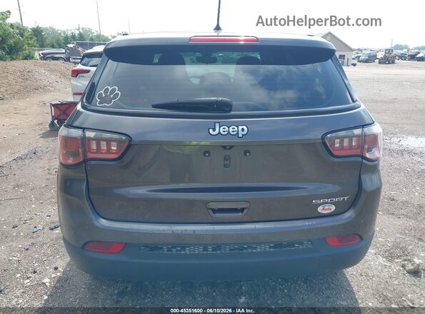 3C4NJCABXJT368582 2018 JEEP COMPASS Gray 