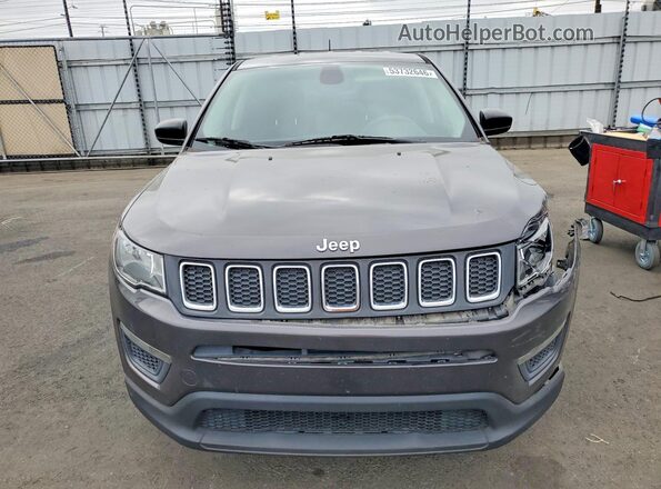 3C4NJCABXJT461599 2018 JEEP COMPASS Charcoal 