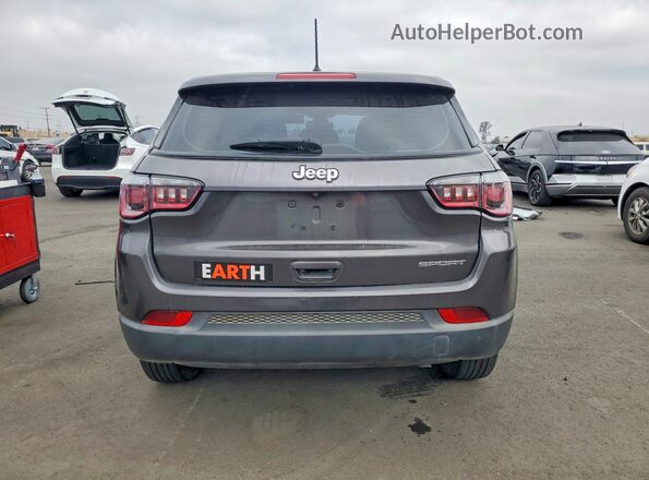 3C4NJCABXJT461599 2018 JEEP COMPASS Charcoal 