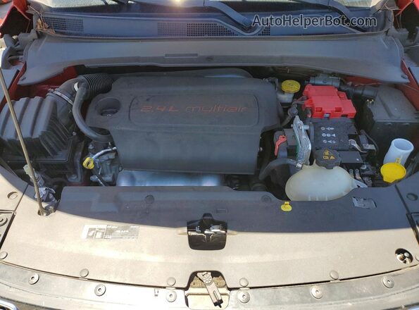 3C4NJCABXLT118097 2020 JEEP COMPASS Red Vista del compartimento del motor