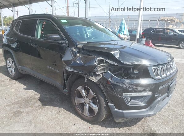 3C4NJCBB0JT165540 2018 JEEP COMPASS Black Vista frontal