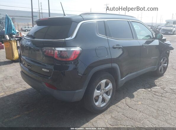 3C4NJCBB0JT165540 2018 JEEP COMPASS Black Trasero derecho
