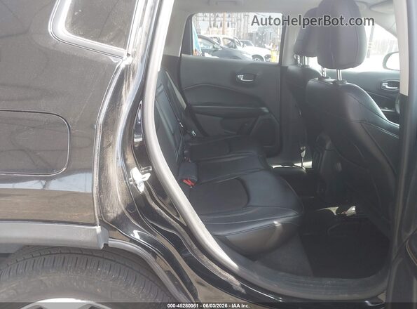 3C4NJCBB0JT165540 2018 JEEP COMPASS Black Vista de la etiqueta del VIN