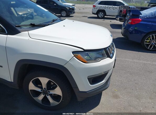 3C4NJCBB0JT182385 2018 JEEP COMPASS White Vista frontal
