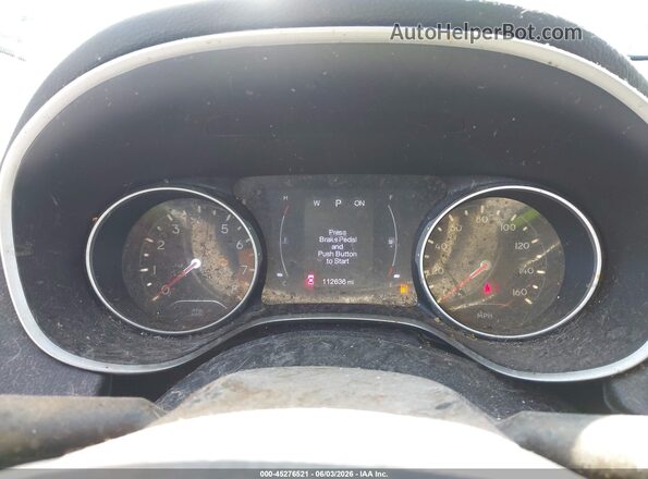 3C4NJCBB0JT182385 2018 JEEP COMPASS White Vista de los asientos traseros