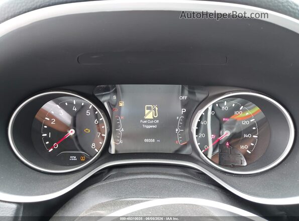3C4NJCBB0JT407727 2018 JEEP COMPASS Gray Հետևի նստատեղերի տեսք