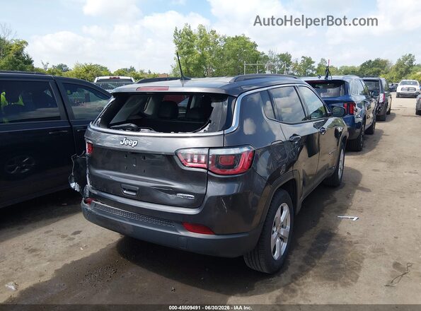 3C4NJCBB0KT677333 2019 JEEP COMPASS Gray Задня права чверть