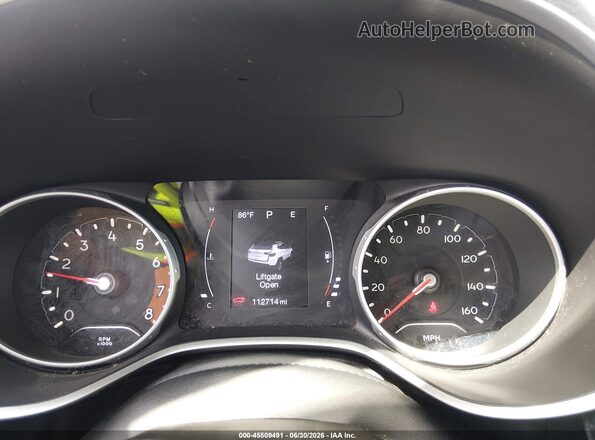 3C4NJCBB0KT677333 2019 JEEP COMPASS Gray Вид задніх сидінь