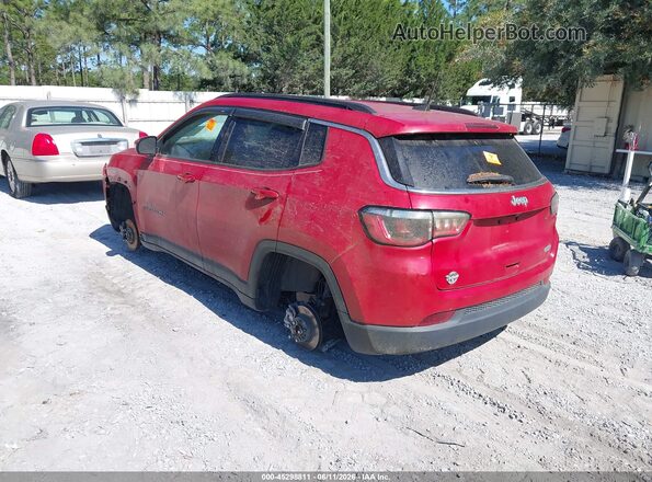 3C4NJCBB0MT567630 2021 JEEP COMPASS Красный Задняя левая четверть
