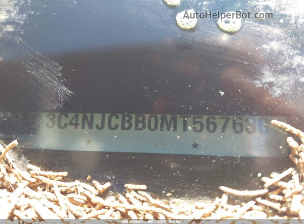 3C4NJCBB0MT567630 2021 JEEP COMPASS Красный Вид подкапотного пространства