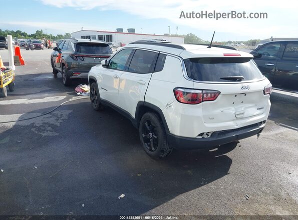 3C4NJCBB1JT377041 2018 JEEP COMPASS White Trasero izquierdo