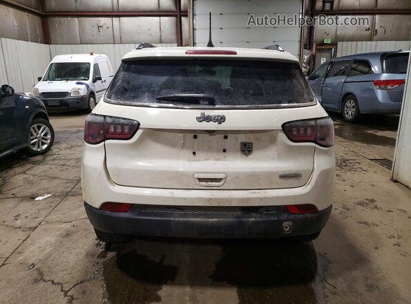 3C4NJCBB1JT503401 2018 JEEP COMPASS White Widok z tyłu