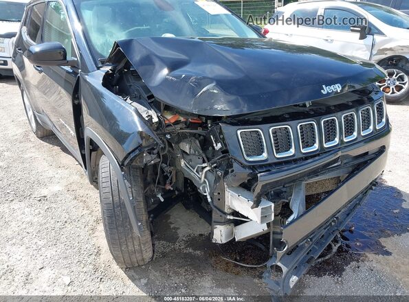 3C4NJCBB1MT552988 2021 JEEP COMPASS Black Front view