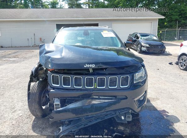 3C4NJCBB1MT552988 2021 JEEP COMPASS Black Rear interior view