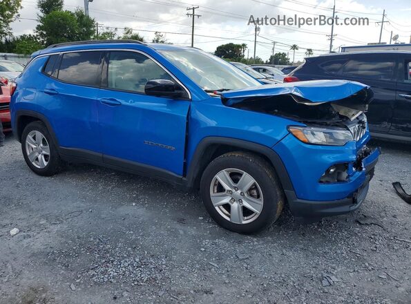 3C4NJCBB1NT112724 2022 JEEP COMPASS Blue 