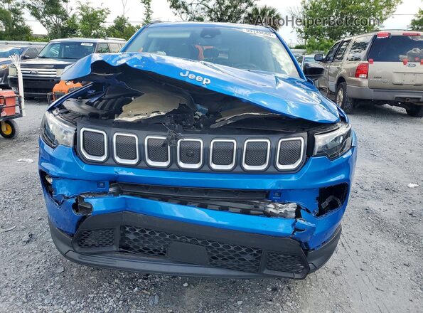 3C4NJCBB1NT112724 2022 JEEP COMPASS Blue 
