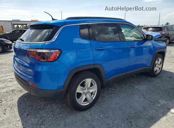 3C4NJCBB1NT112724 2022 JEEP COMPASS Blue 