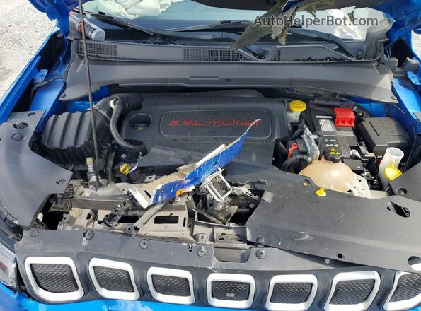 3C4NJCBB1NT112724 2022 JEEP COMPASS Blue 