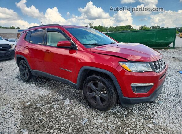 3C4NJCBB2HT605851 2017 JEEP COMPASS Красный Передняя правая четверть