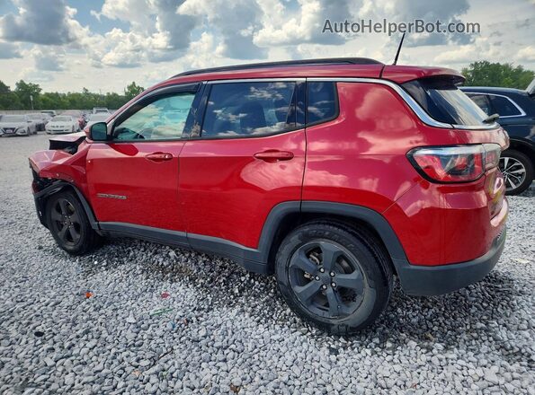 3C4NJCBB2HT605851 2017 JEEP COMPASS Красный Задняя левая четверть