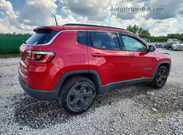 3C4NJCBB2HT605851 2017 JEEP COMPASS Красный Задняя правая четверть