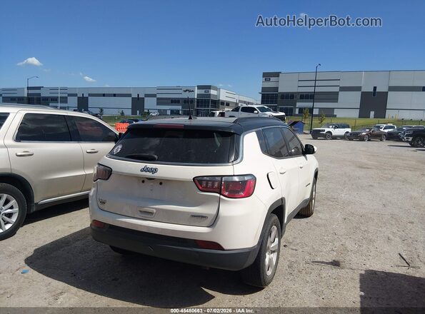 3C4NJCBB2JT256972 2018 JEEP COMPASS White უკანა მარჯვენა