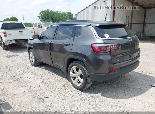 3C4NJCBB3JT137246 2018 JEEP COMPASS Gray Trasero izquierdo
