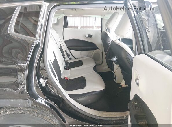 3C4NJCBB3JT181778 2018 JEEP COMPASS Black Вид наклейки з VIN-кодом