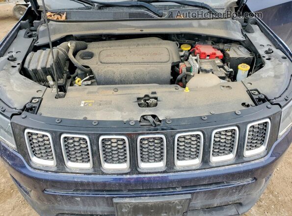 3C4NJCBB3KT802924 2019 JEEP COMPASS Blue Widok komory silnika