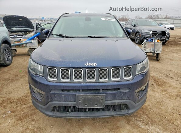 3C4NJCBB3KT802924 2019 JEEP COMPASS Blue Widok z przodu