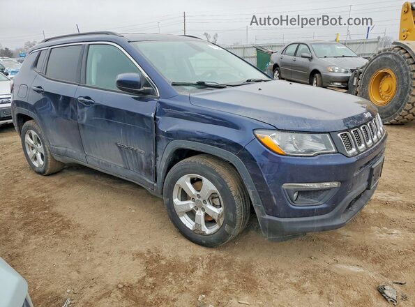 3C4NJCBB3KT802924 2019 JEEP COMPASS Blue Przód prawy