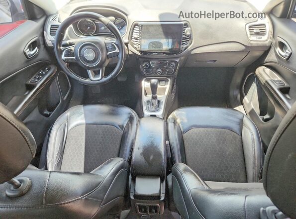 3C4NJCBB3LT243103 2020 JEEP COMPASS Gray Առջևի վահանակի տեսք