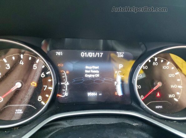 3C4NJCBB3LT243103 2020 JEEP COMPASS Gray Սարքավորումների վահանակի տեսք
