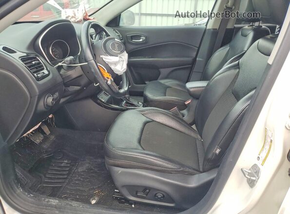 3C4NJCBB3MT587144 2021 JEEP COMPASS White Вид салону спереду