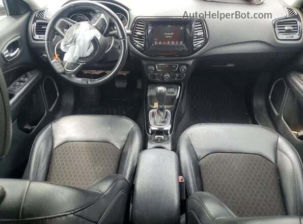3C4NJCBB3MT587144 2021 JEEP COMPASS White Вид панелі приладів