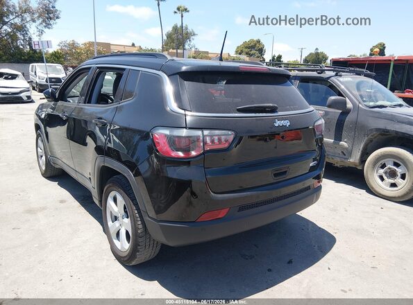 3C4NJCBB4JT293103 2018 JEEP COMPASS Black Հետևի ձախ