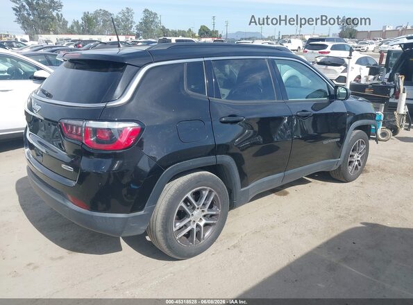 3C4NJCBB4JT488554 2018 JEEP COMPASS Black Հետևի աջ