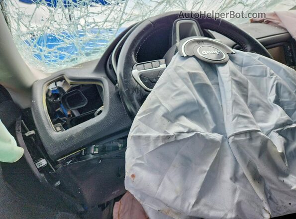 3C4NJCBB4JT495343 2018 JEEP COMPASS Blue Вид щитка приладів