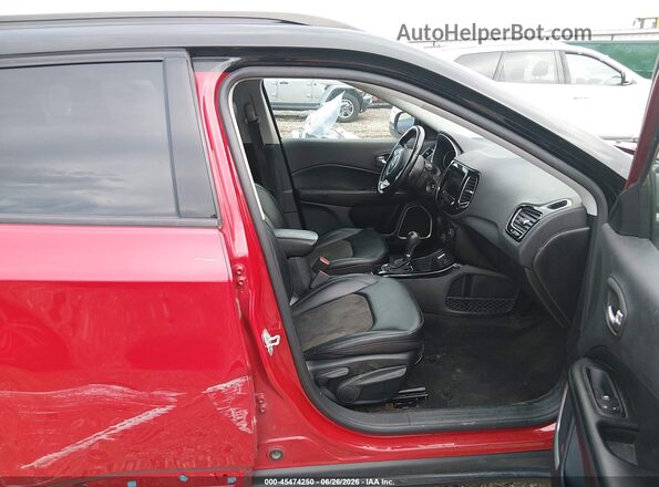 3C4NJCBB4LT257964 2020 JEEP COMPASS Red Սալոնի դիմացի տեսք