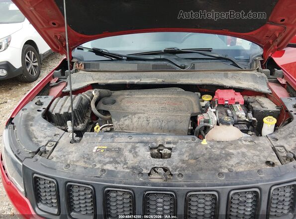 3C4NJCBB4LT257964 2020 JEEP COMPASS Red Հետևի տեսք