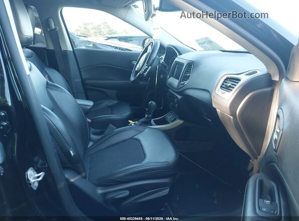3C4NJCBB4MT560194 2021 JEEP COMPASS Black Widok wnętrza z przodu
