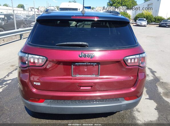 3C4NJCBB4MT604131 2021 JEEP COMPASS Burgundy 
