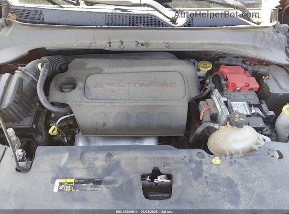 3C4NJCBB4MT604131 2021 JEEP COMPASS Burgundy Rear view