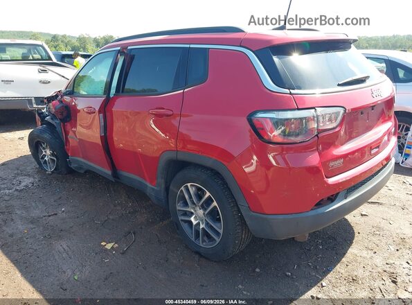3C4NJCBB5KT750535 2019 JEEP COMPASS Red Rear left